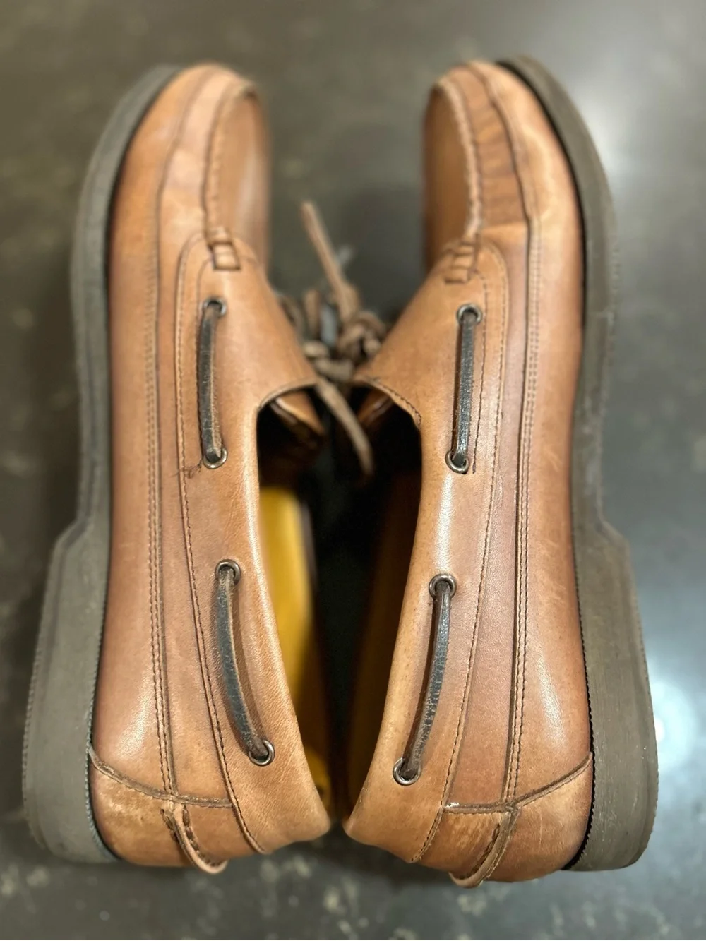 Mephisto Spinnaker Men’s Leather Boat Shoes